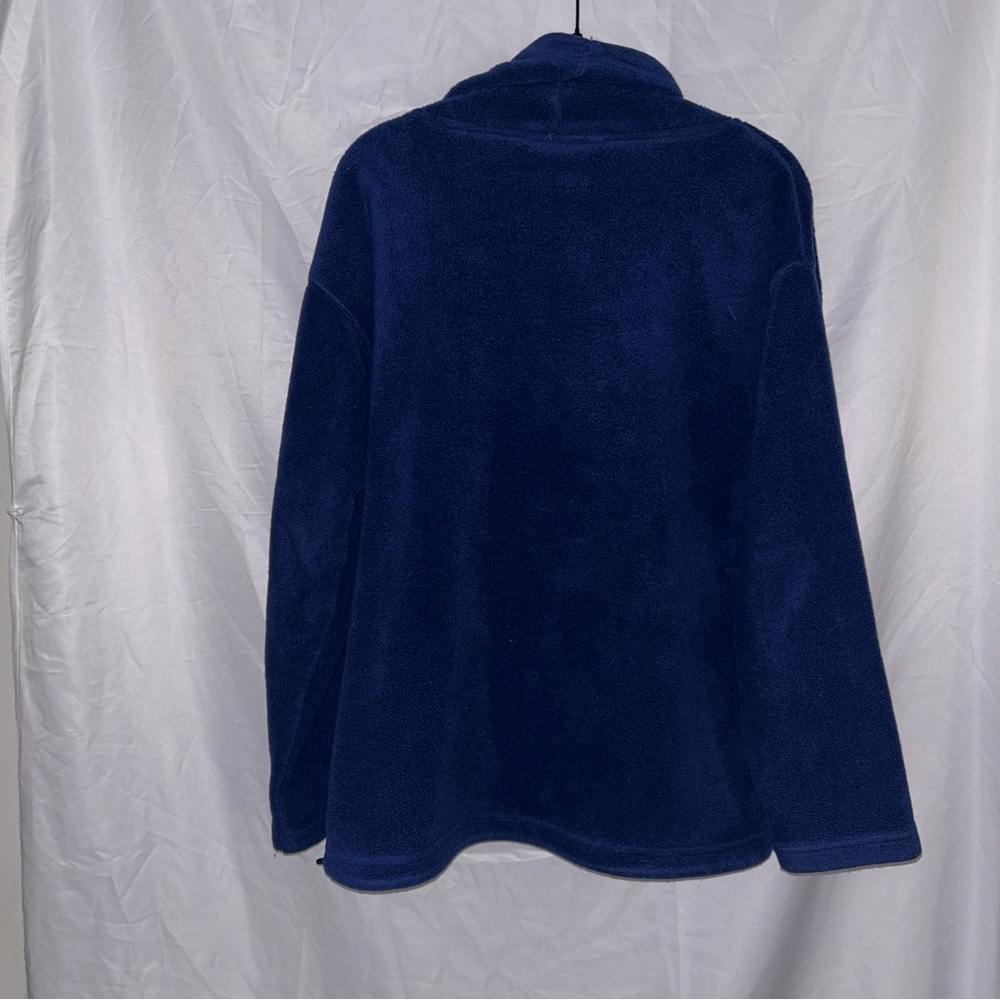 VTG Walt Disney World Blue Winnie the Pooh Fleece Sweater Disneyland - Picture 5 of 5